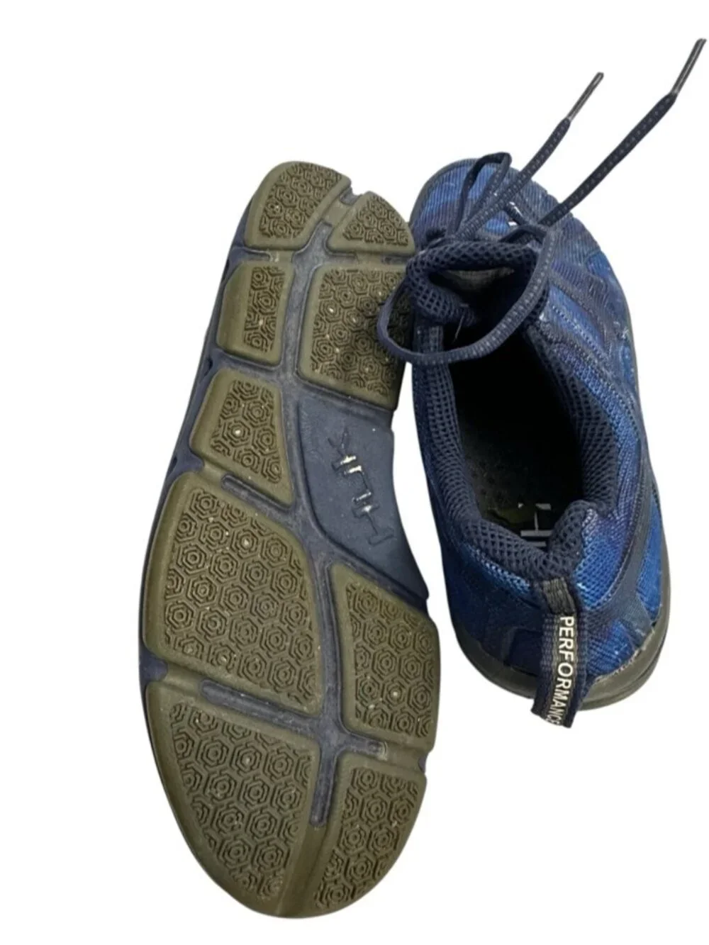 HUK Attack Subphantis Gulf Stream Fishing Shoes Blue Men's 9.5 Water Sneakers